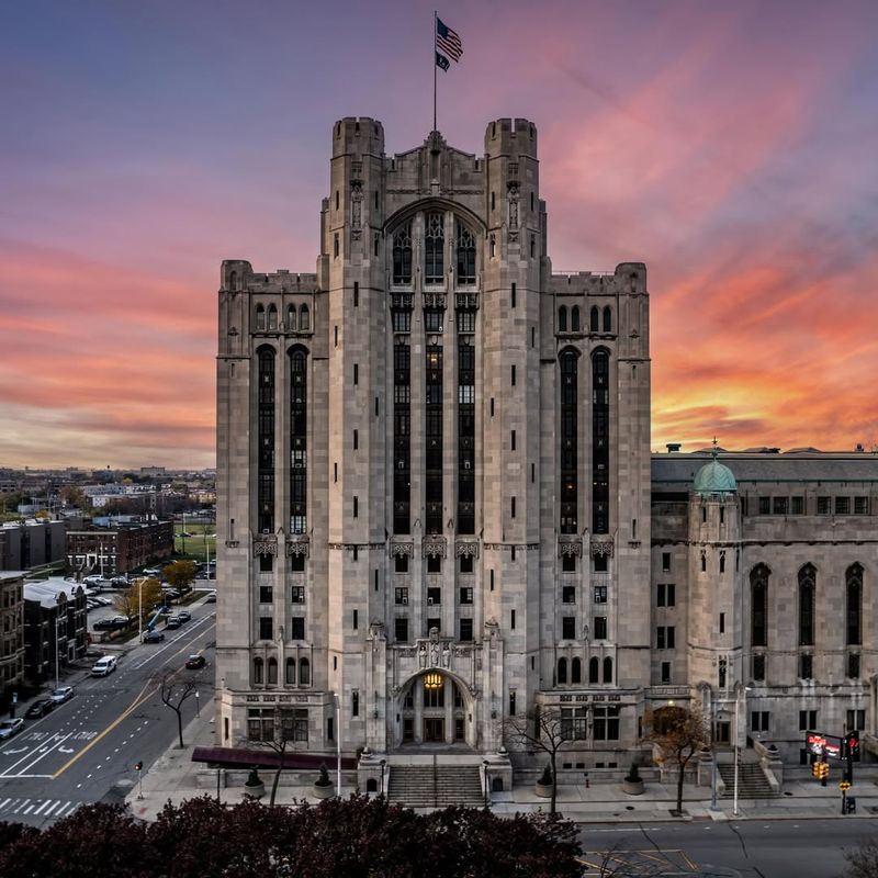 The Detroit Masonic Temple