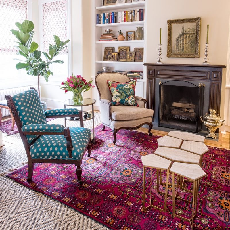 Use Rugs Creatively