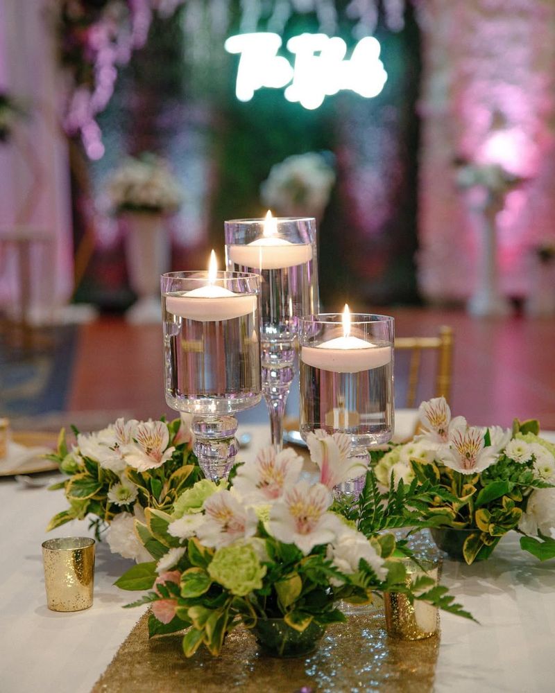 Layered Centerpieces