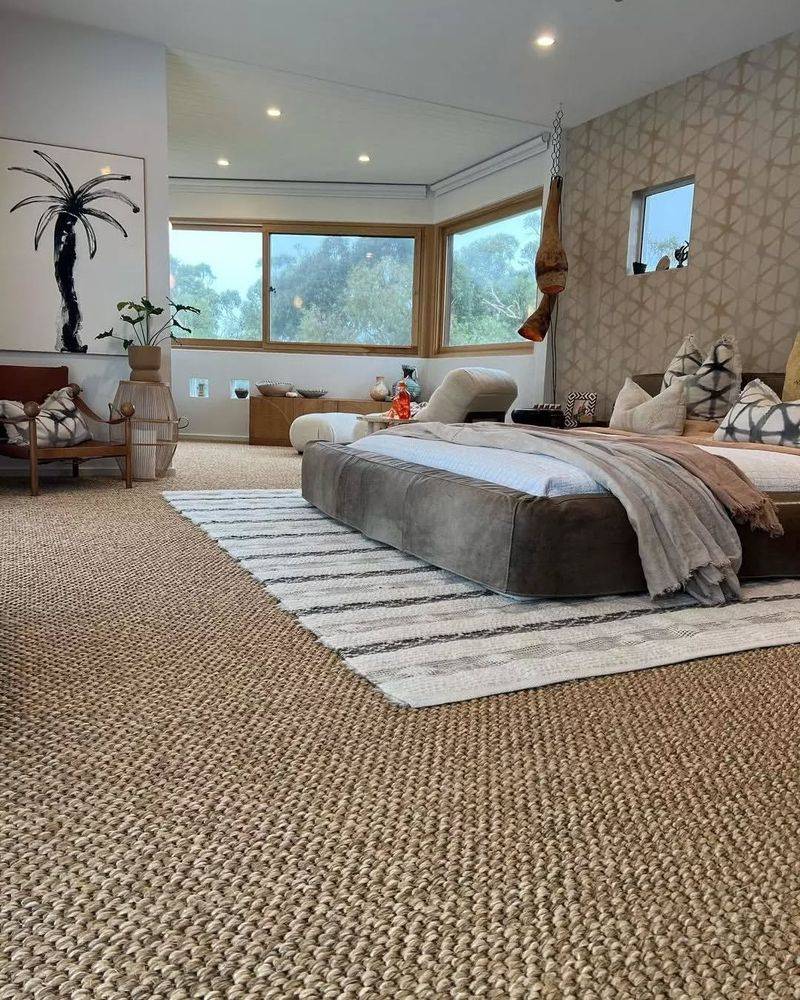 Layering Rugs for Texture