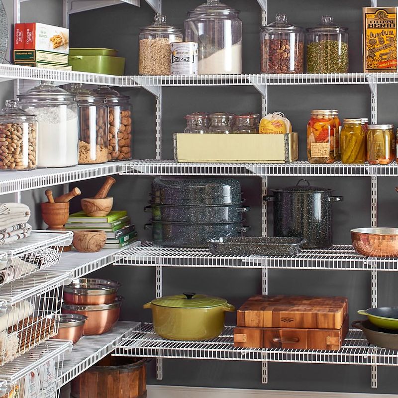 Adjustable Pantry Shelves