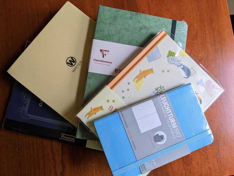 Unused Notebooks and Journals