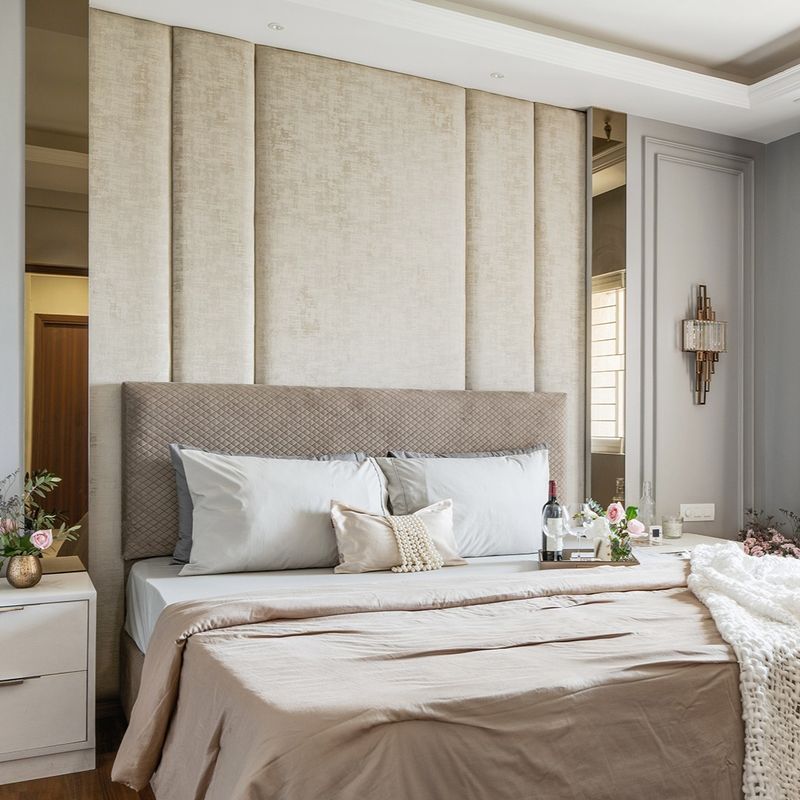 Sophisticated Fabric Walls