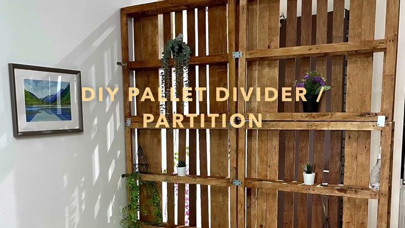 Pallet Room Divider