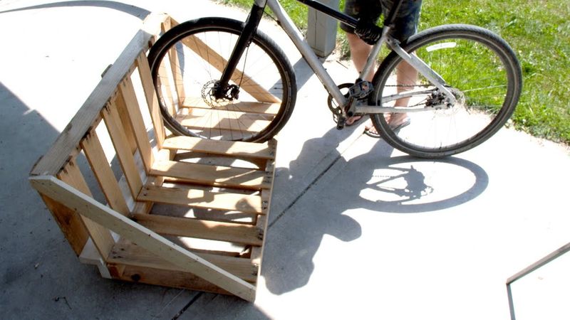 Pallet Bike Rack