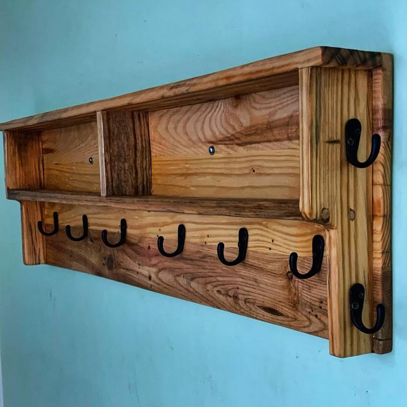 Pallet Coat Rack