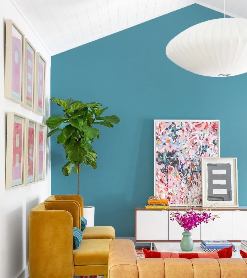 Vibrant Accent Walls