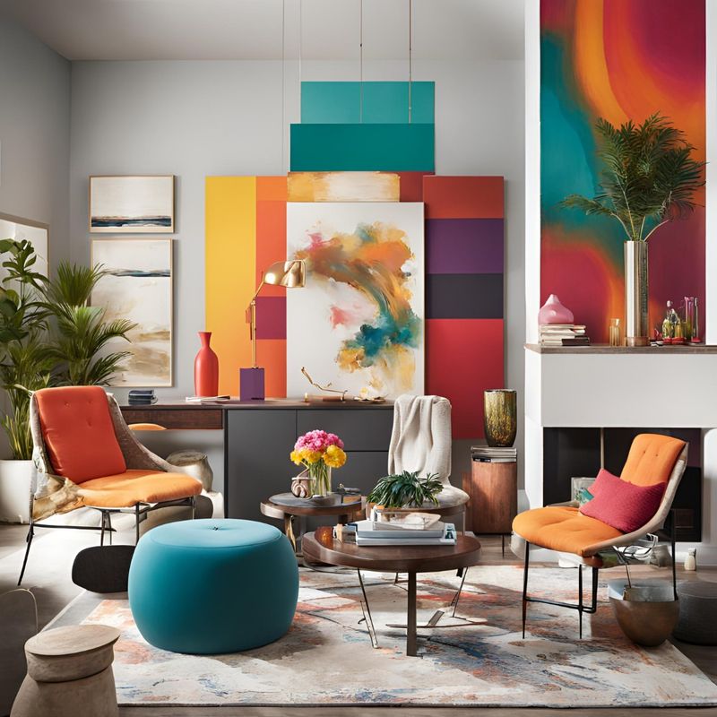 Vibrant Color Accents