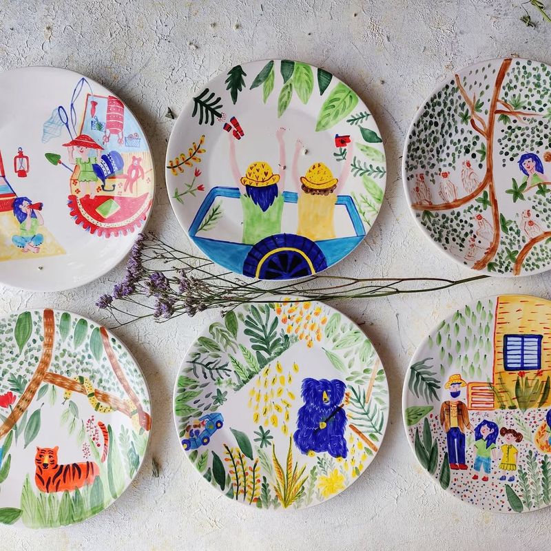 Hand-Painted Dishware