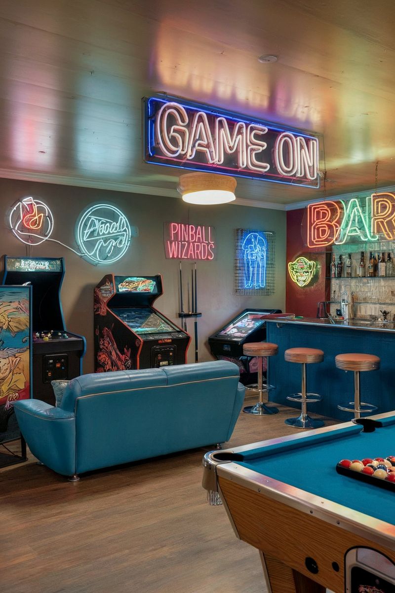 Vintage Game Room