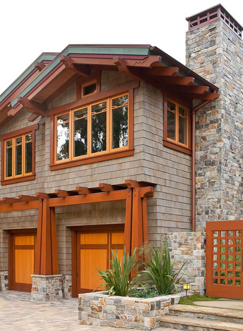 Gable Roof with Concealed Rafters