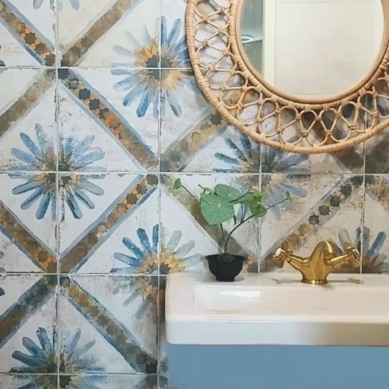 Tile and Botanical Motifs