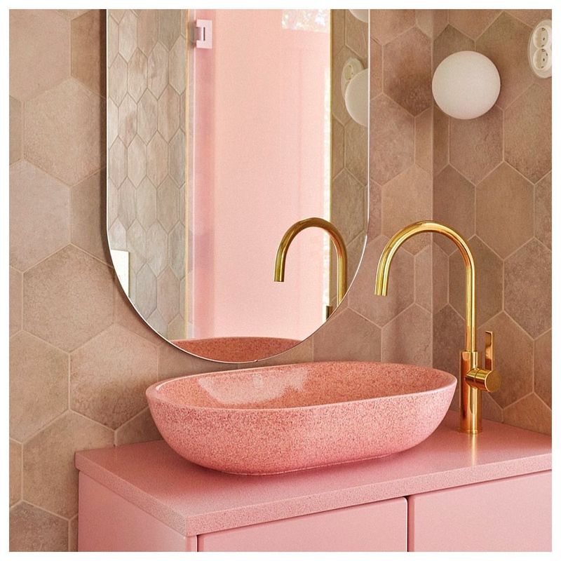 Pastel Bathroom Fixtures