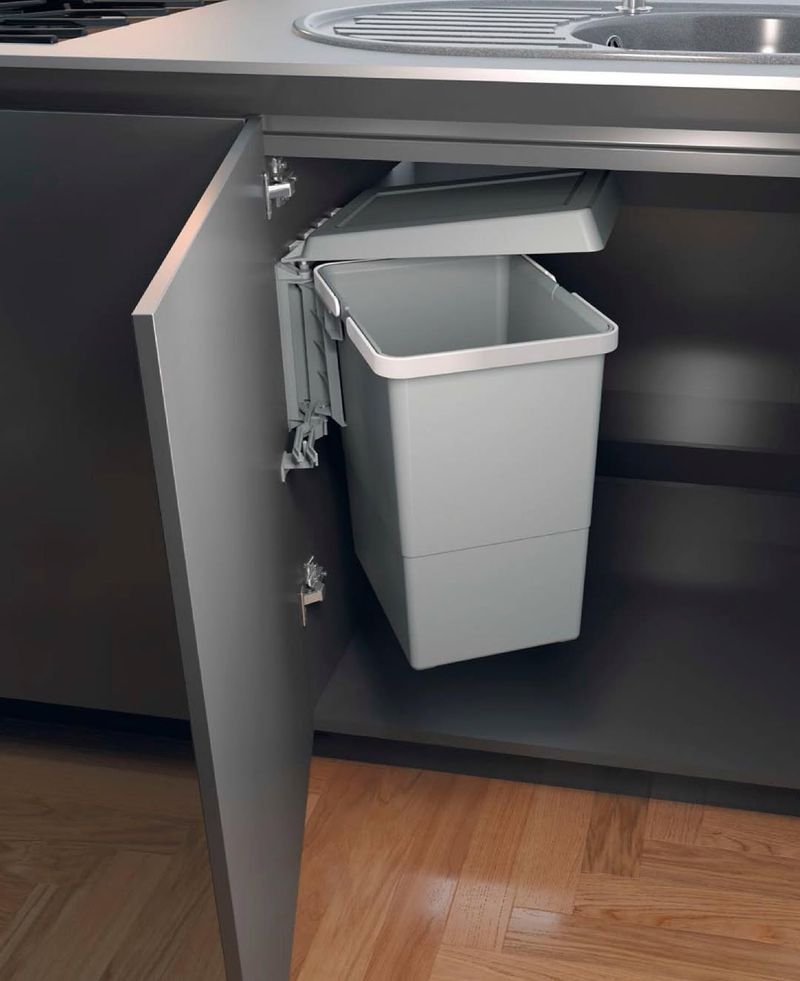 Built-In Trash Bin