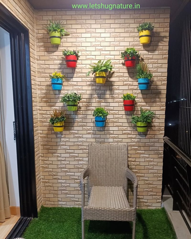 Colorful Planters