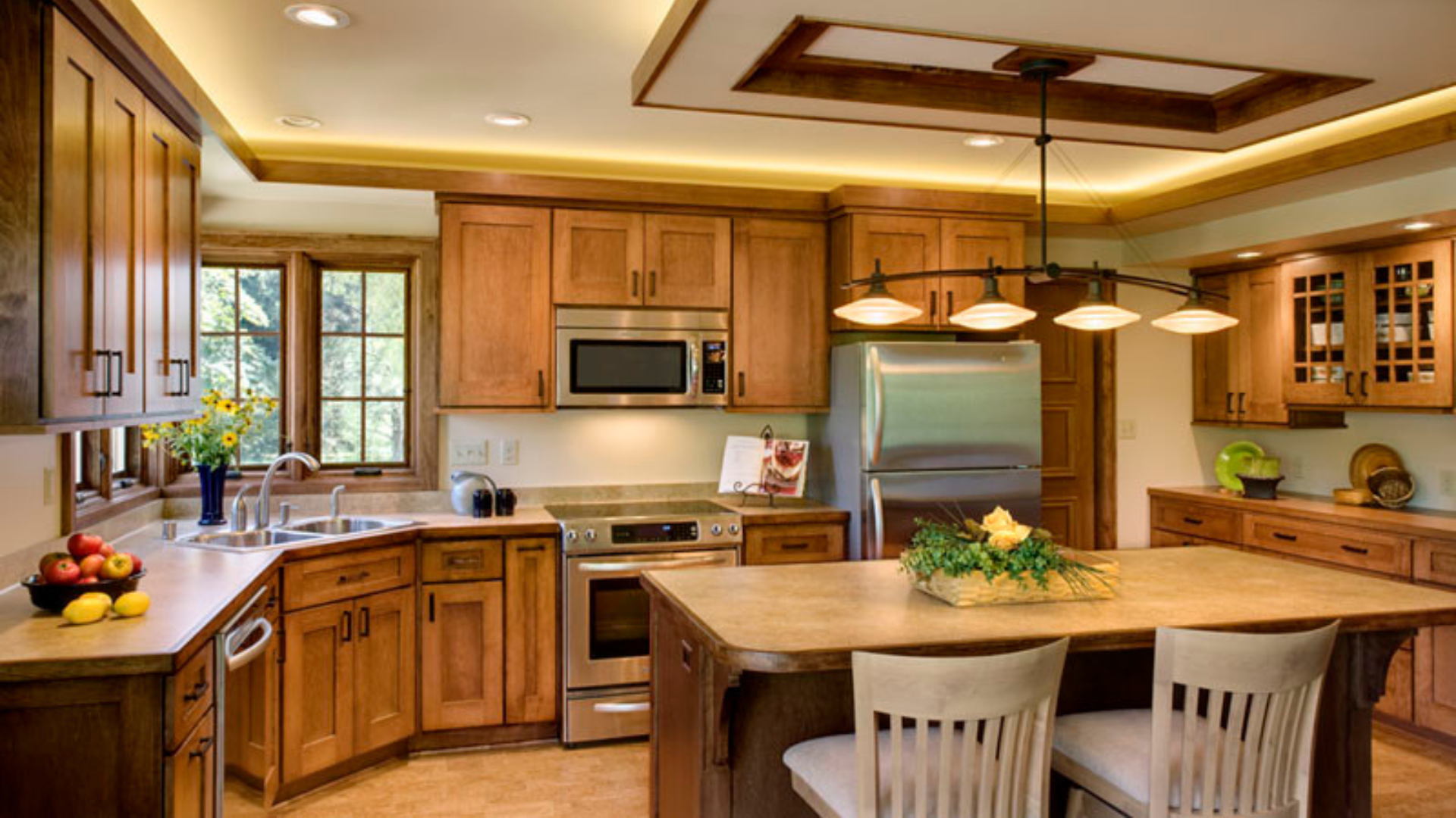 praire style americana-inspired kitchen