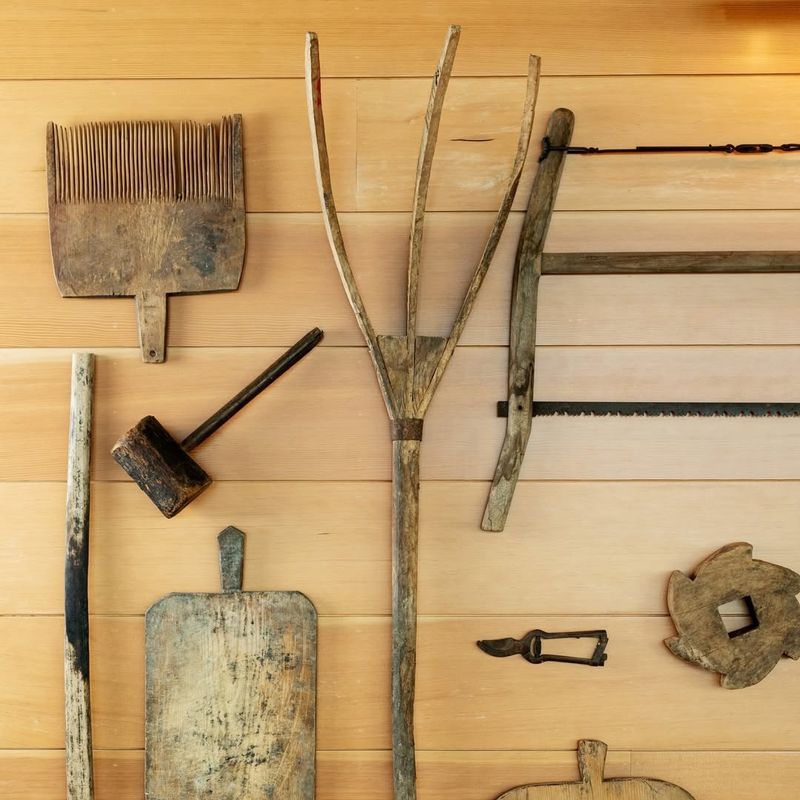 Weathered Garden Tools