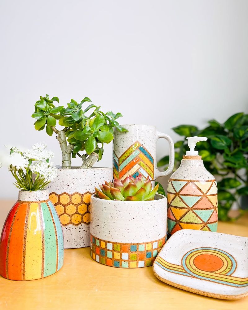 Colorful Ceramic Vases