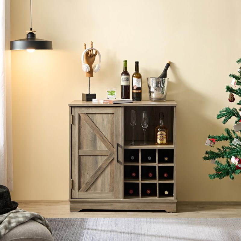 Barn-Style Wine Rack
