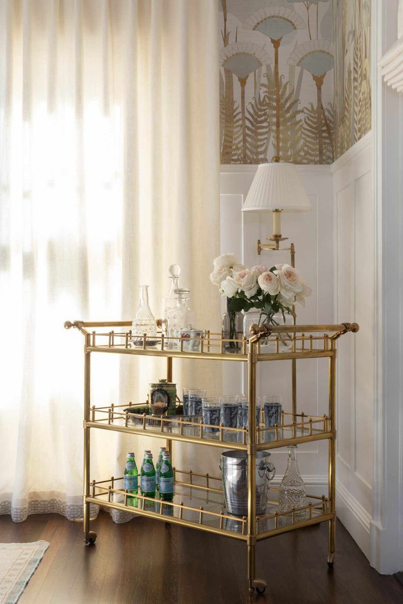 Vintage Bar Cart