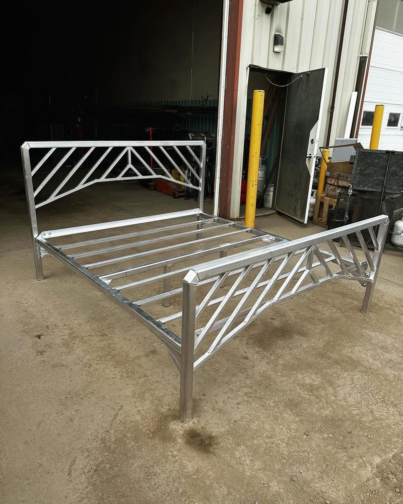 Stainless Steel Bed