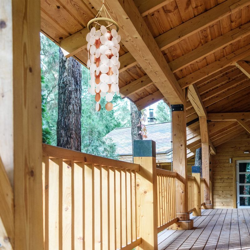 Log Cabin Wind Chimes