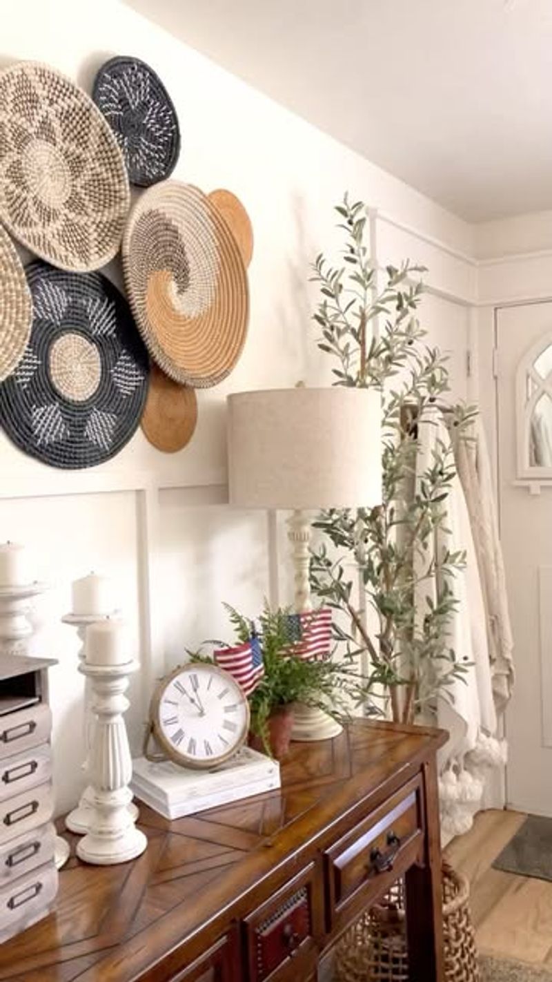 Wicker Wall Decor