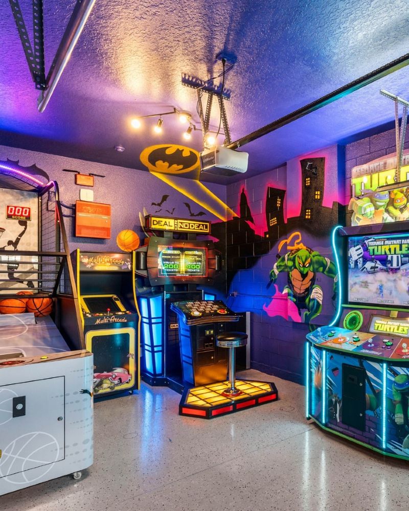 Game Rooms and Arcade Systems