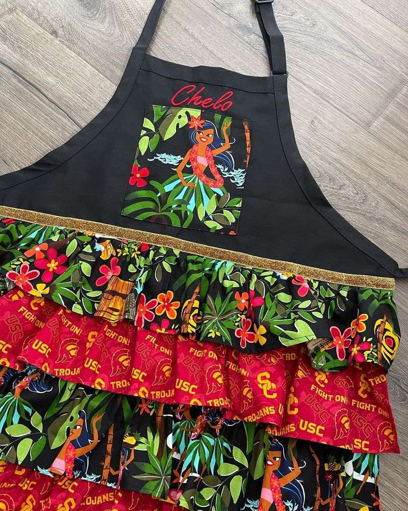 Apron with Ruffles