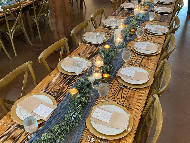 Rustic Table Settings