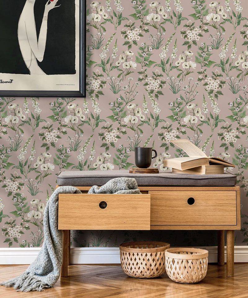 Floral Wallpaper Delight
