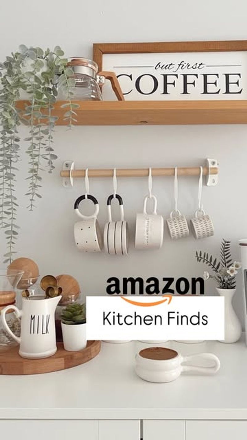 Wall-Mounted Pot Rack