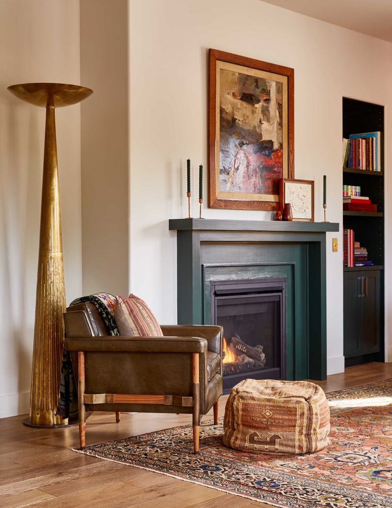 Faux Fireplaces and Mantels