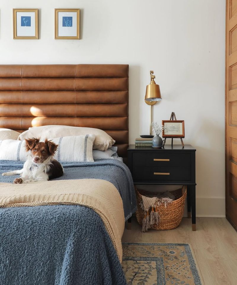 Sophisticated Brown Headboard