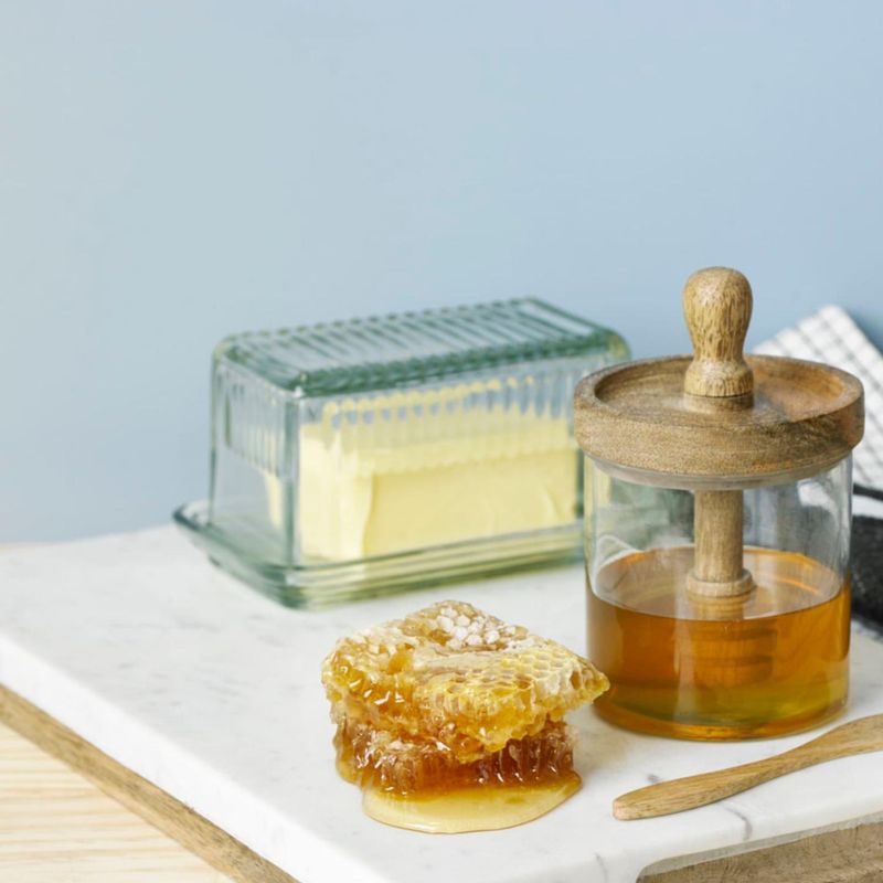 Glass Butter Dish