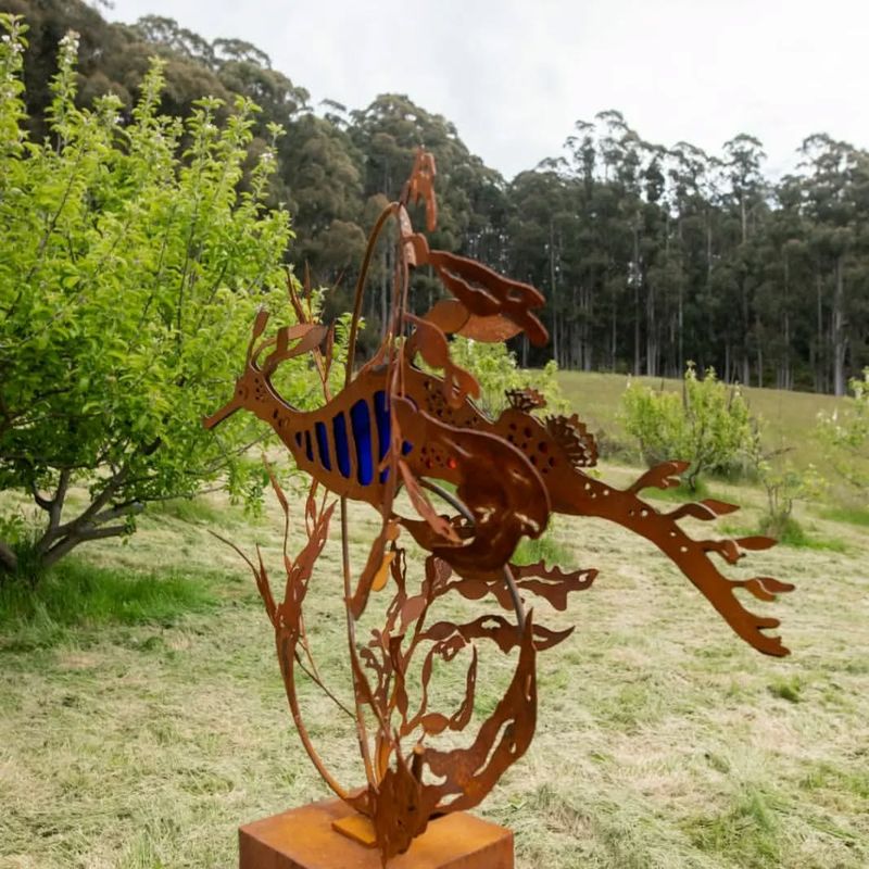 Rusted Garden Sculptures