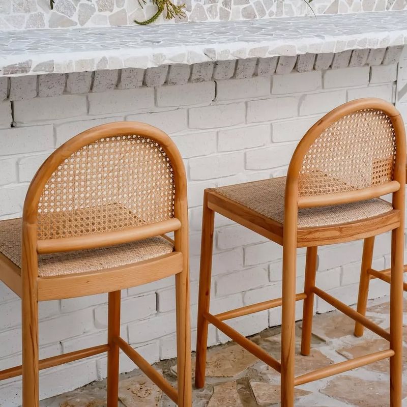 Rattan Bar Stools