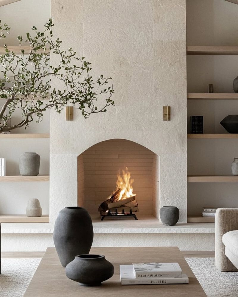 Minimalist Fireplace