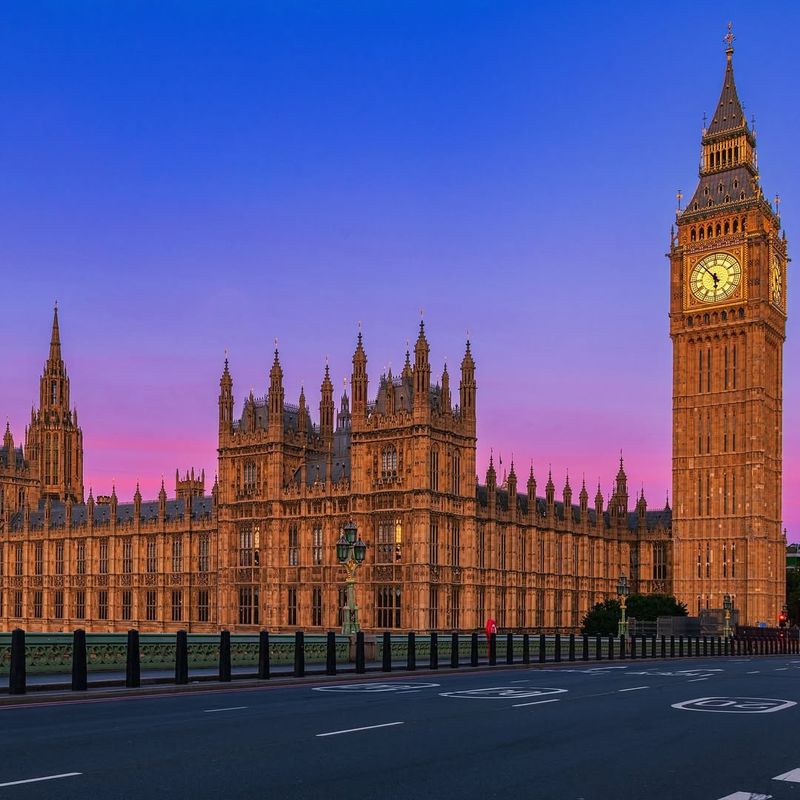 The Palace of Westminster, England