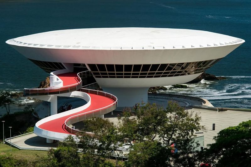 Niterói Contemporary Art Museum, Rio de Janeiro, Brazil