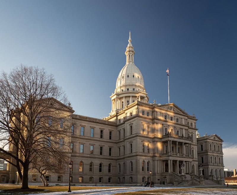 The Michigan State Capitol