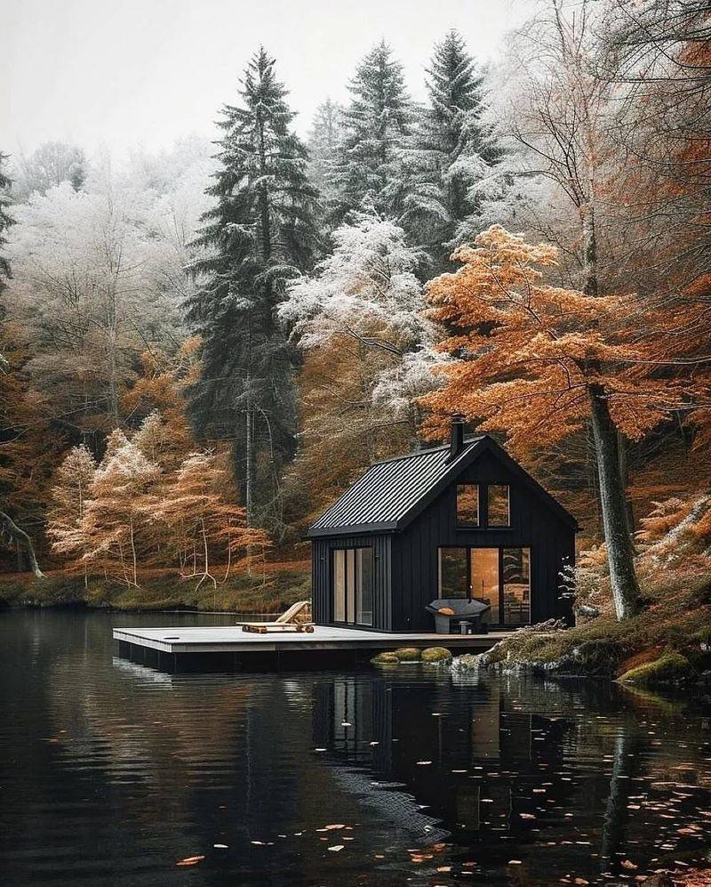 Lakeside Timber Cabin