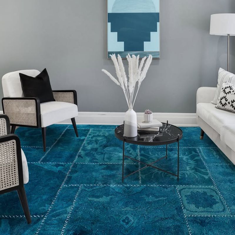 Teal Rug