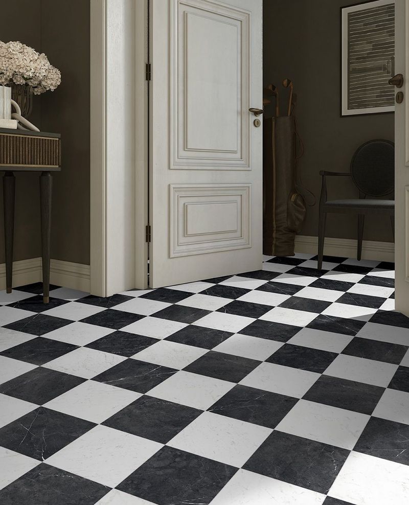 Checkerboard Floors