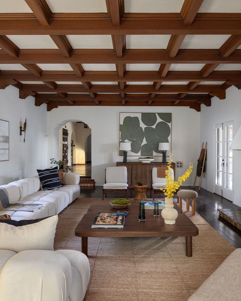 Use of Traditional Wood Beams