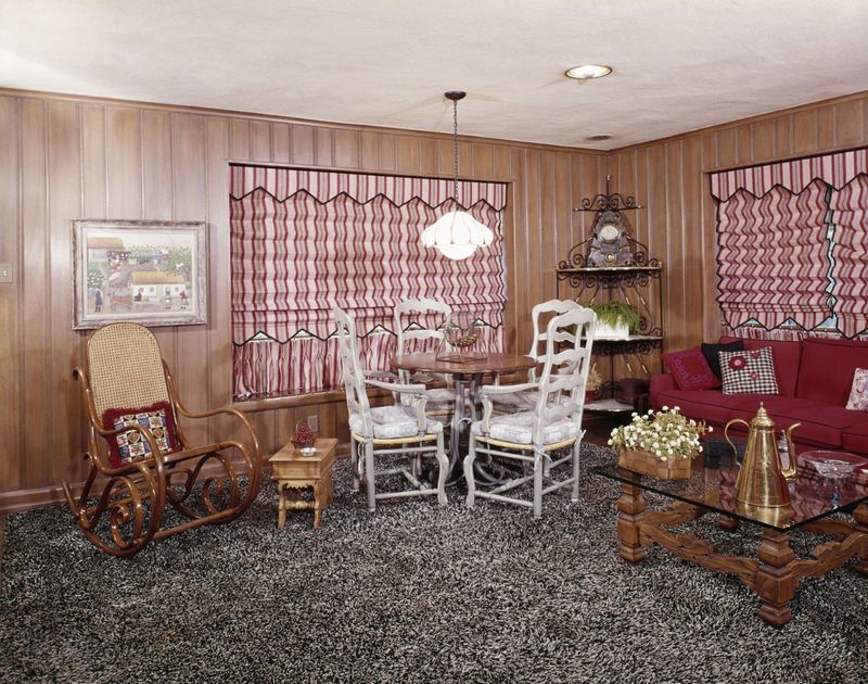 Faux Wood Paneling