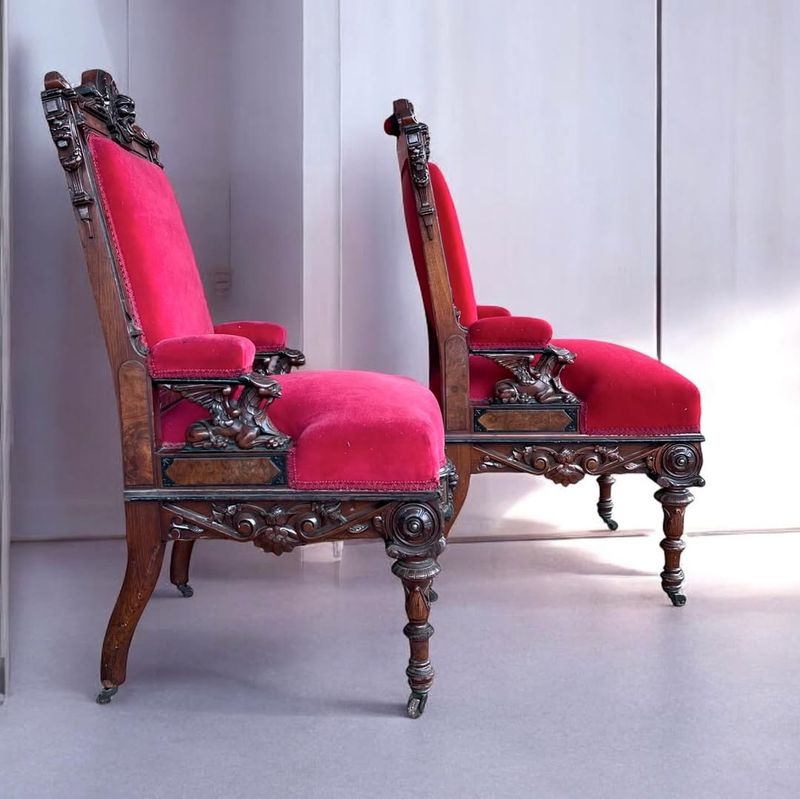 Renaissance Revival Armchair