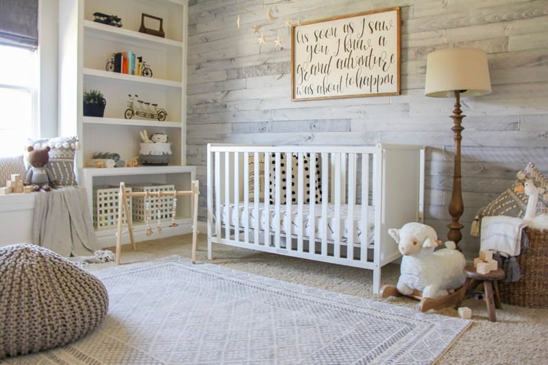 Barn-Inspired Nursery Decor