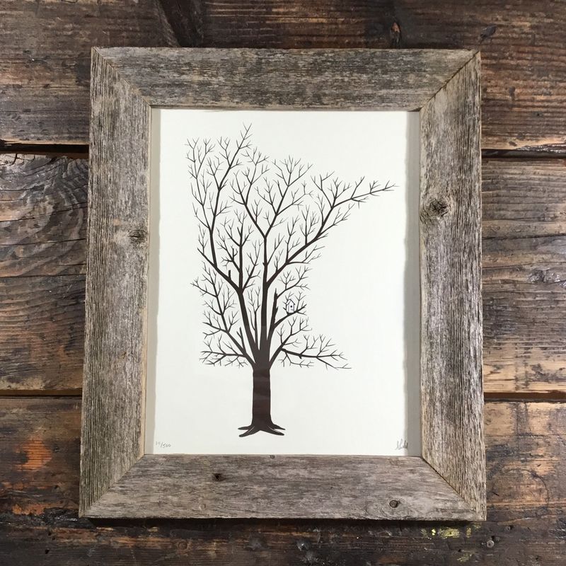 Rustic Barn Wood Picture Frames