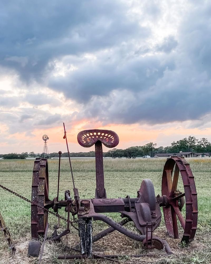 Repurposed Farm Equipment